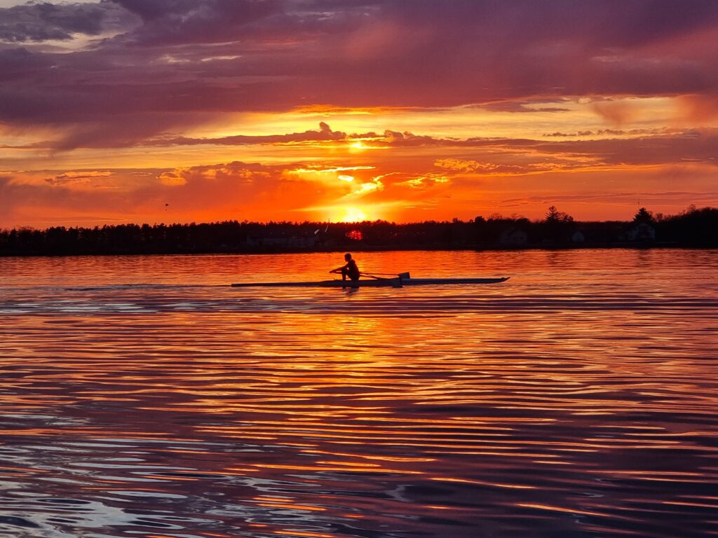 Rowing training